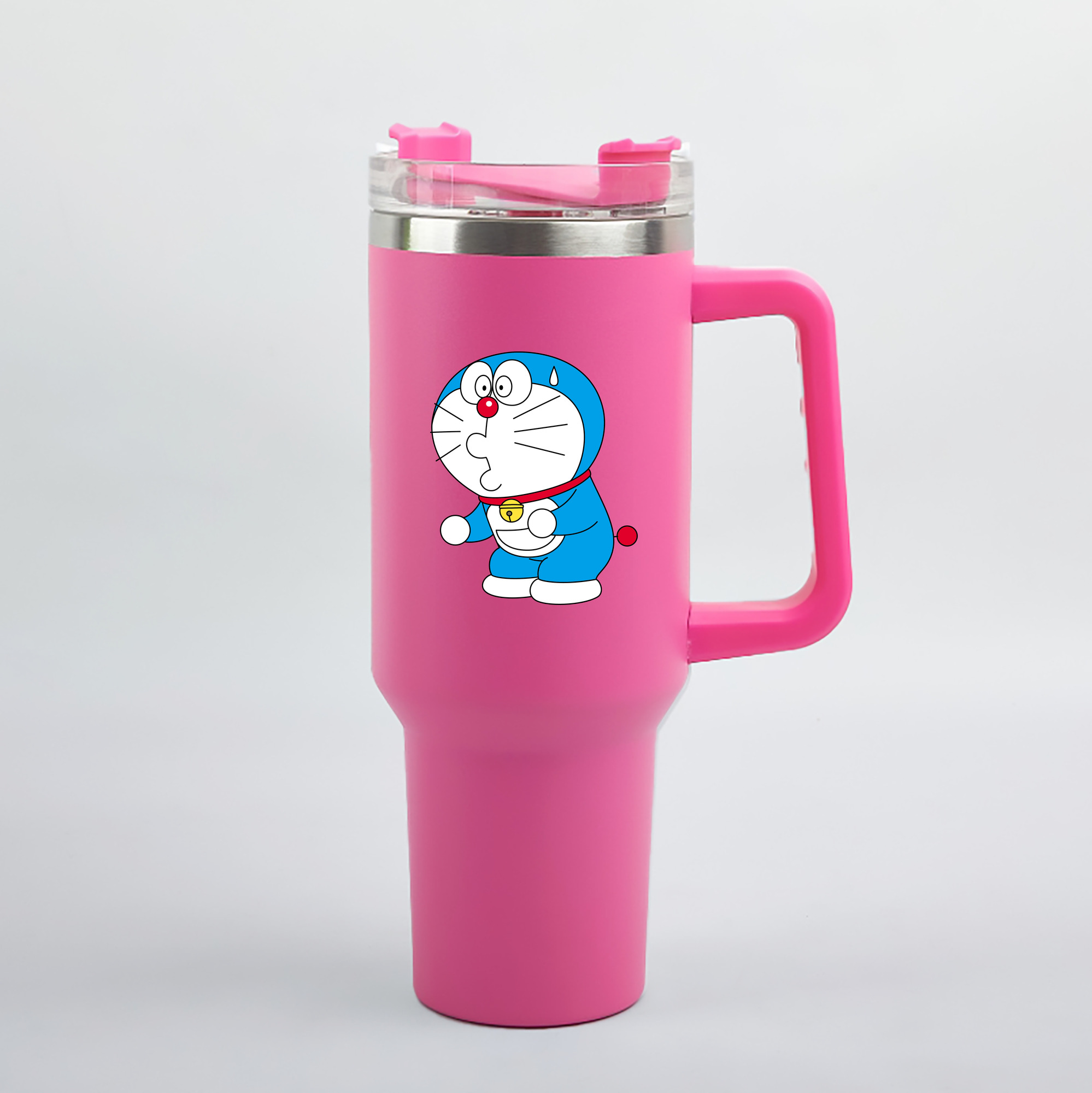 （画像用） ドラえもん Doraemon 1200mL車用タンブラー（カラープリント）